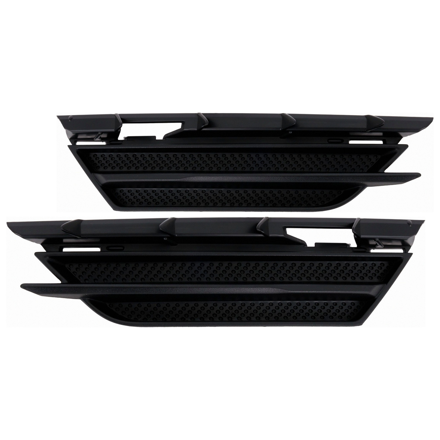 Front Lower Bumper Cover Grille Set For 15-18 Lincoln MKC