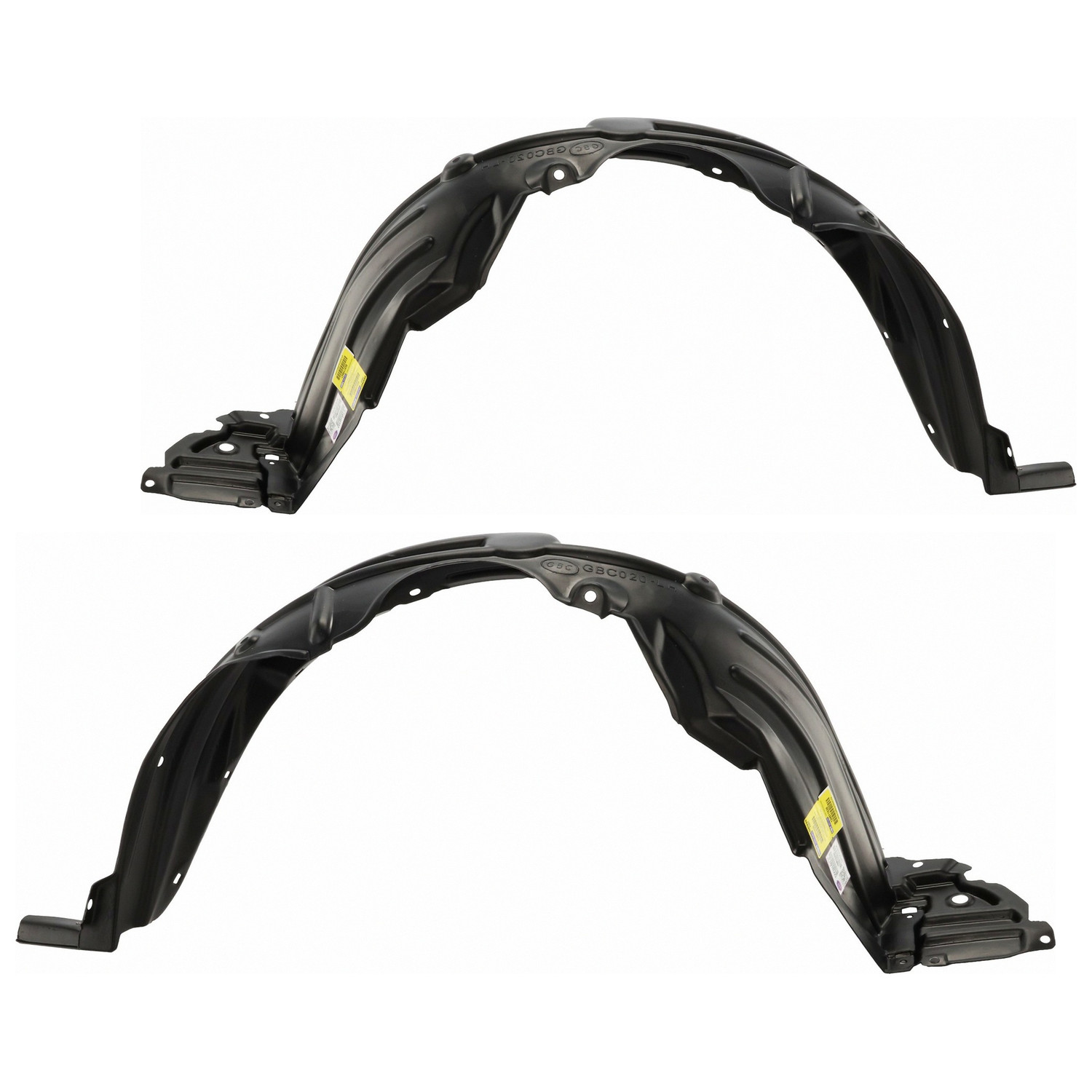 Fender Accessory Set For 07-12 Toyota Yaris; CAPA Certified