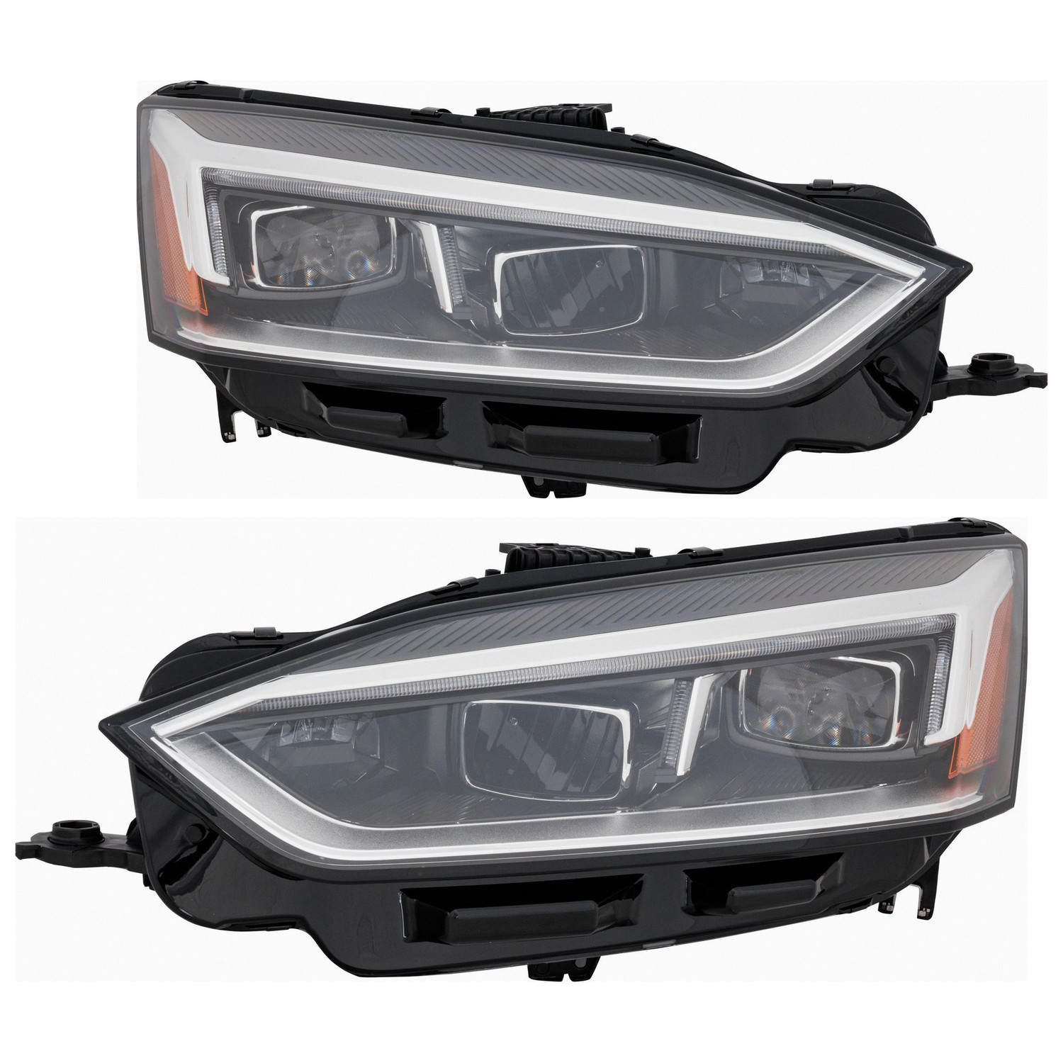 Headlight Set For 18-19 Audi A5 Quattro, 18-19 Audi A5 Sportback, 18-19 Audi S5, 18-19 Audi S5 Sportback; CAPA Certified