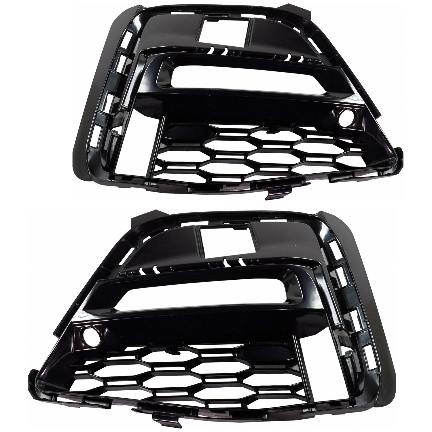 Front Fog Light Bezel Set For 2019-2022 BMW; CAPA Certified