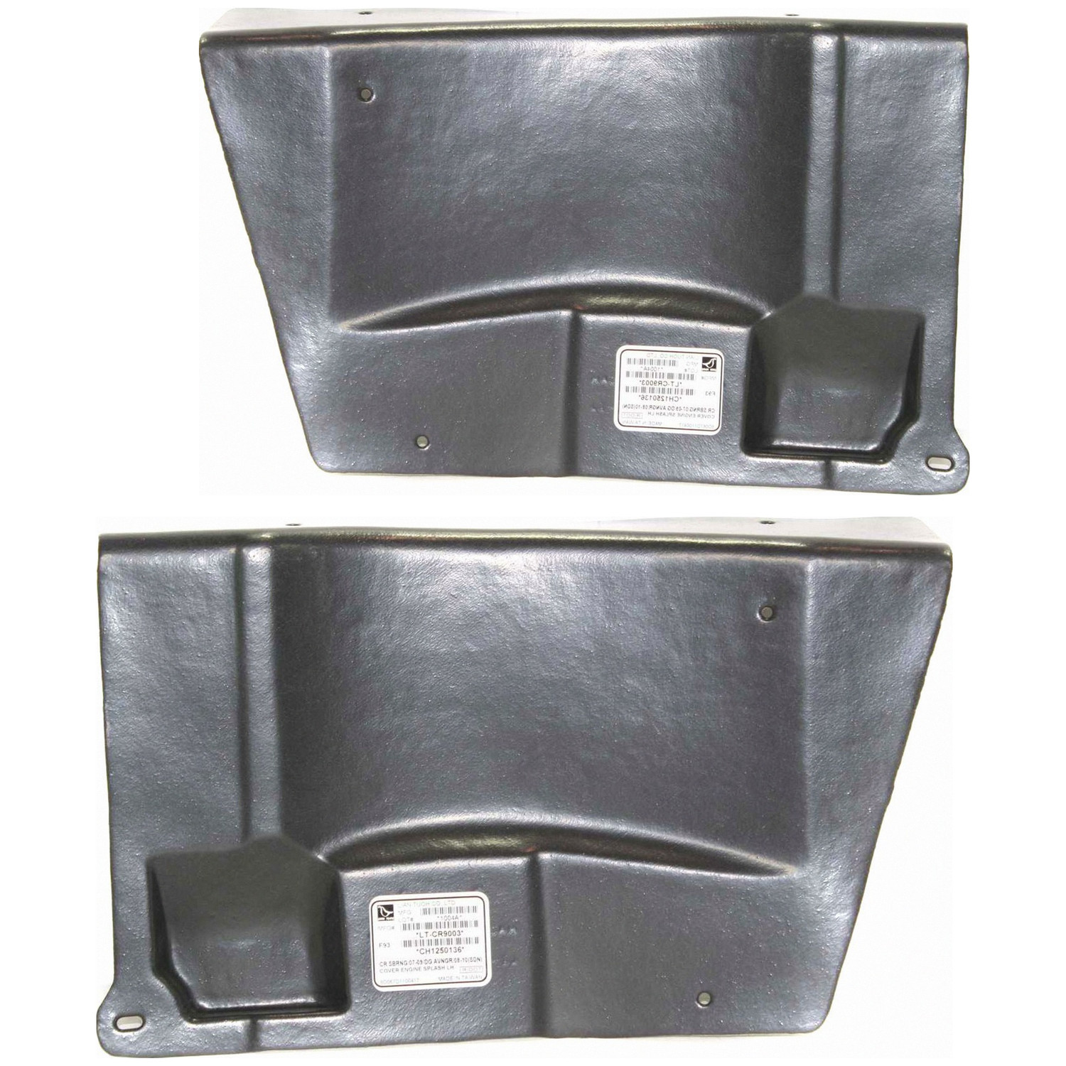 Fender Accessory Set For 07-10 Chrysler Sebring, 08-10 Dodge Avenger