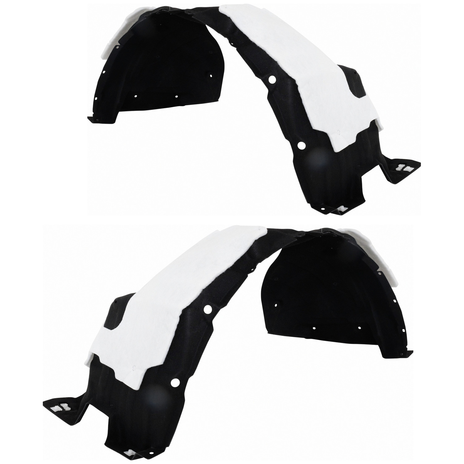 Fender Set For 21-25 Toyota Sienna; CAPA Certified