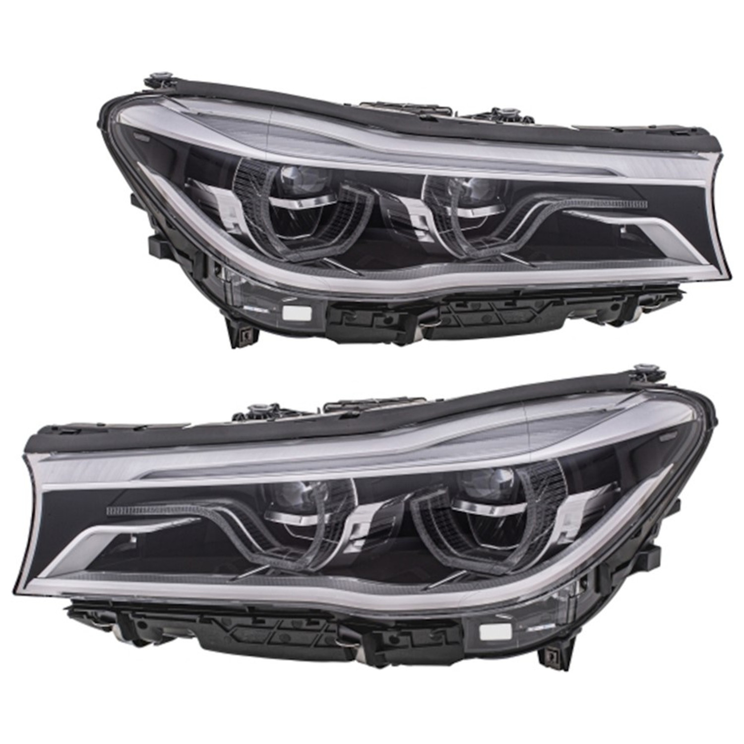 Headlight Set For 16-19 BMW 740i, 17-19 BMW 740i xDrive, 16-19 BMW 750i, 16-19 BMW 750i xDrive
