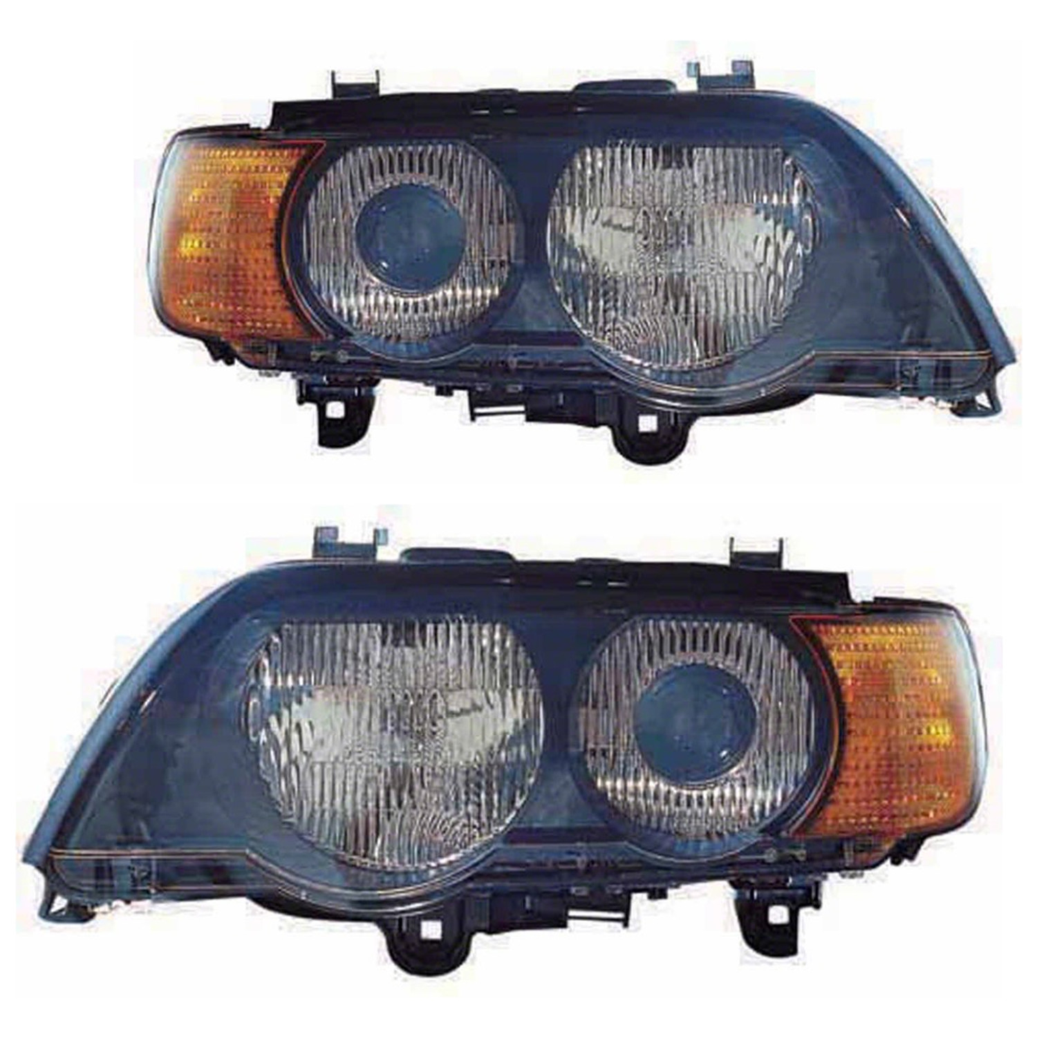 Headlight Set For 00-03 BMW X5