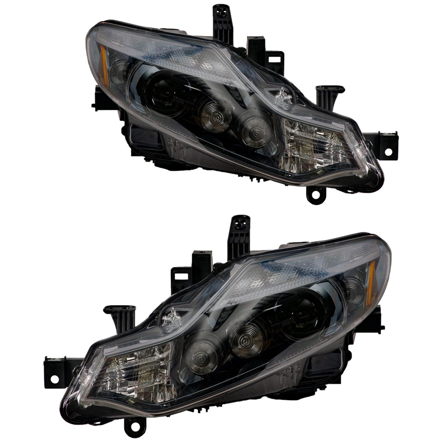 Headlight Set For 09-10 Nissan Murano