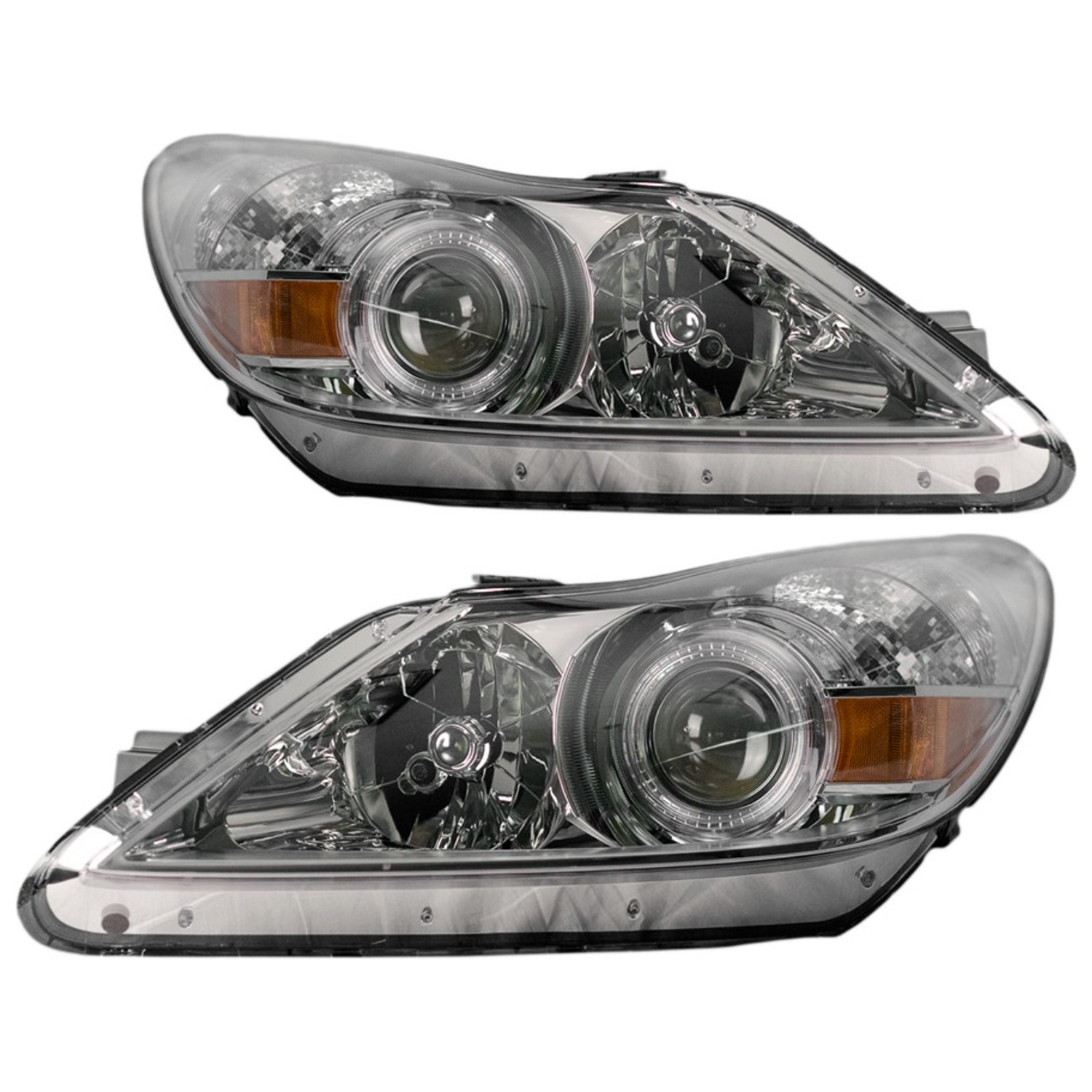Headlight Set For 11-14 Hyundai Genesis