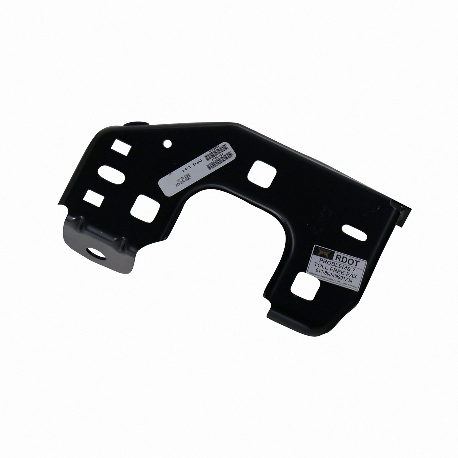 Left Driver Side Bumper For 19-25 Chevrolet Silverado 1500, 22 Chevrolet Silverado 1500 LTD, 19-25 GMC Sierra 1500, 22 GMC Sierra 1500 Limited; CAPA Certified