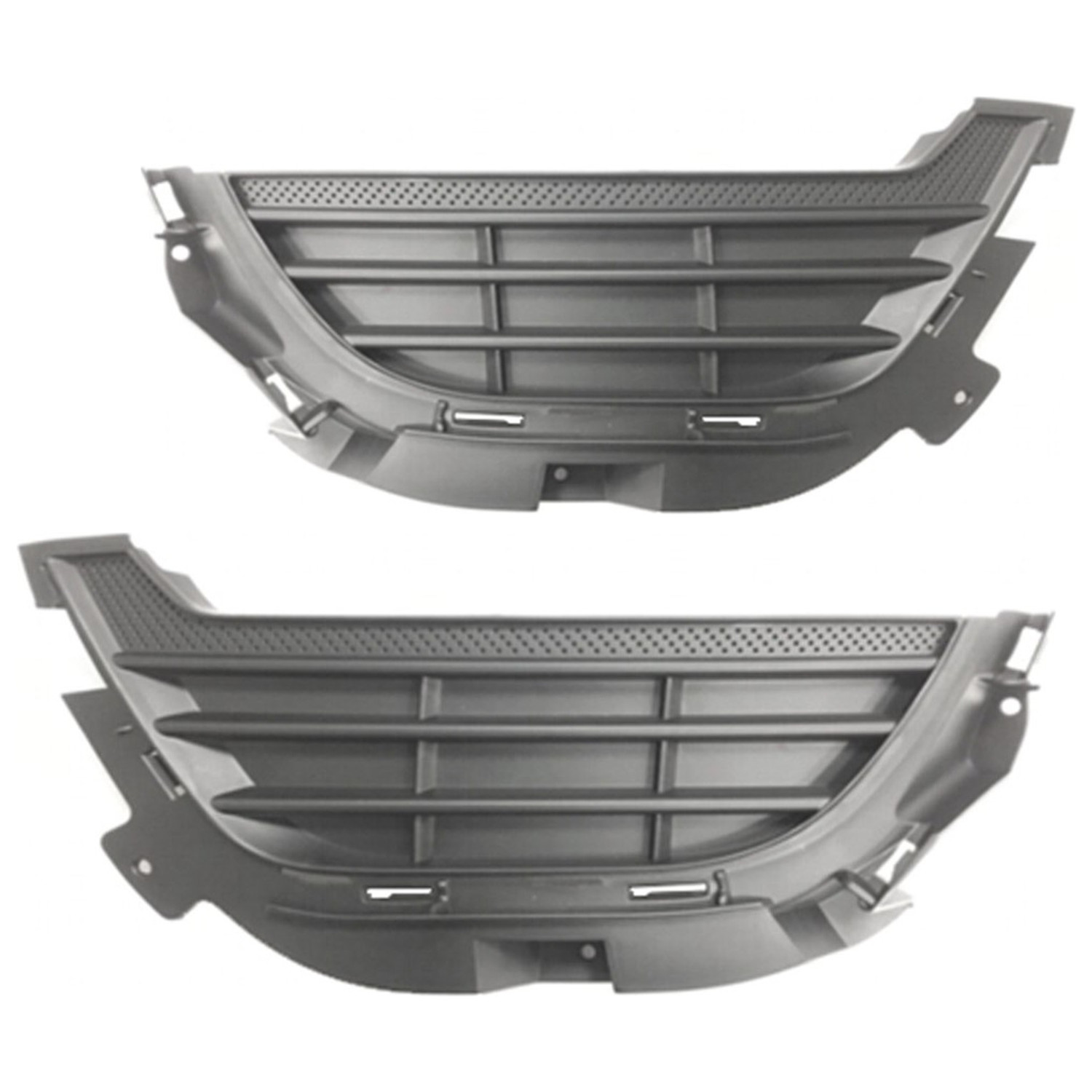 Bumper Cover Set For 17-20 Lincoln MKZ