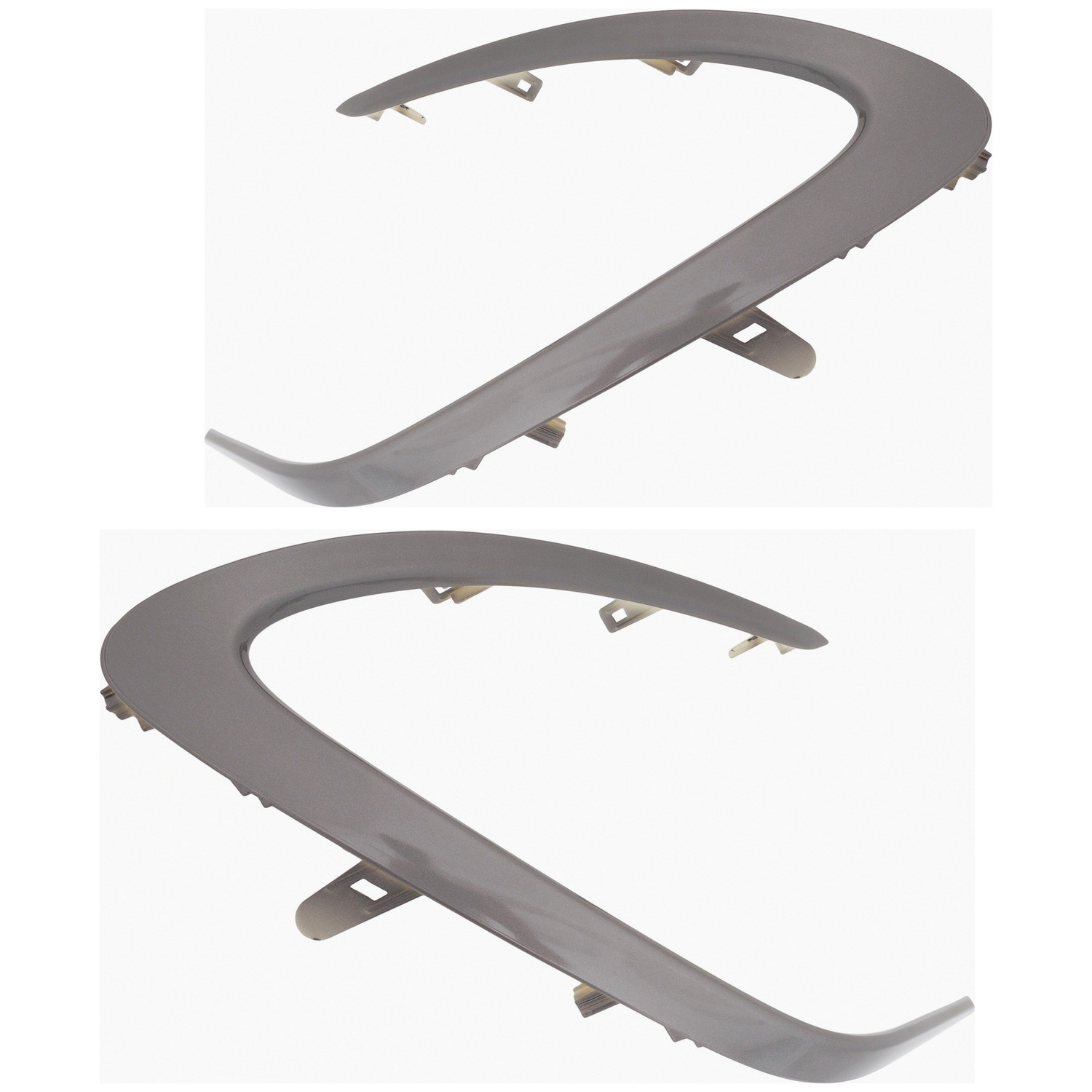 Bumper Cover Set For 21-24 Toyota Camry; CAPA Certified