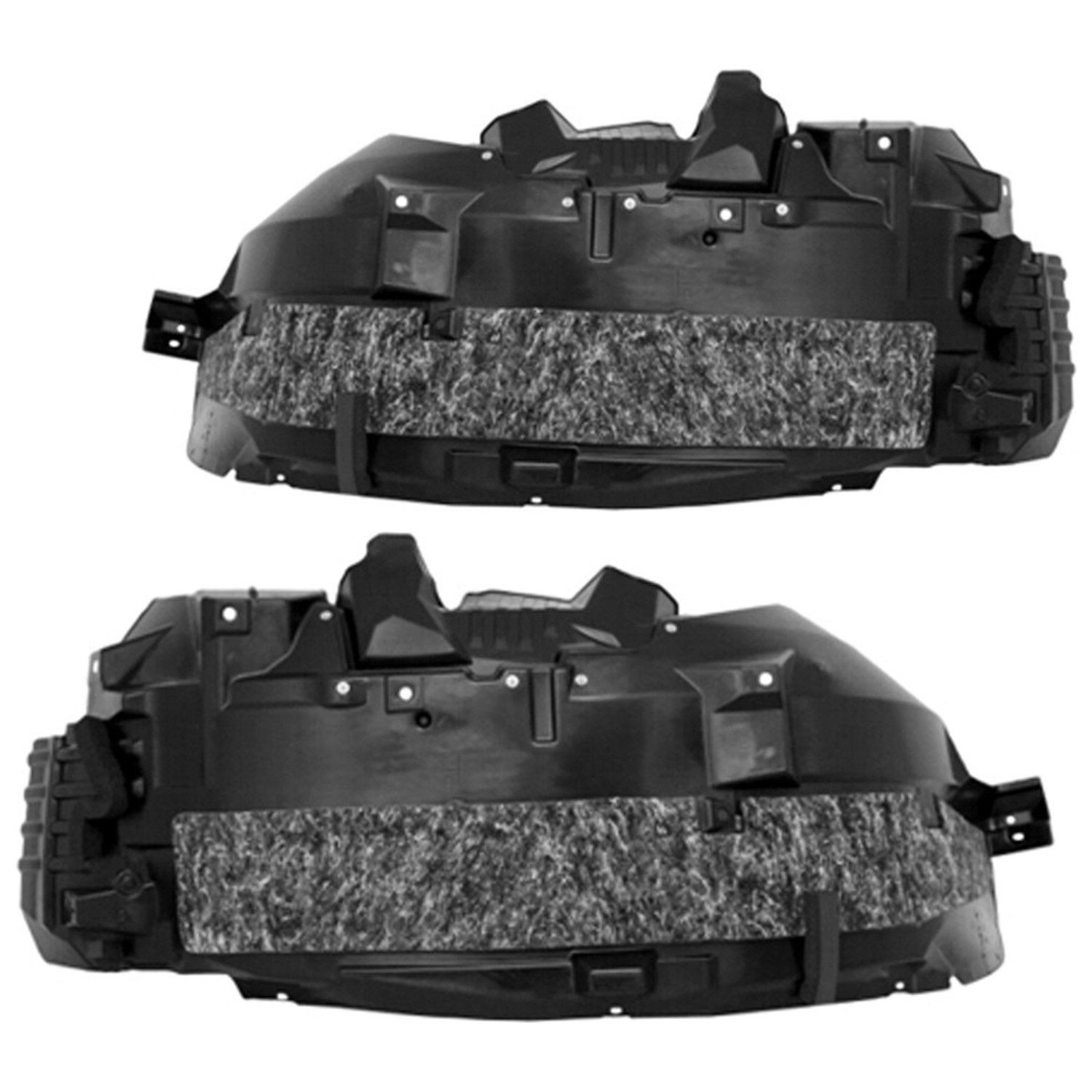 Fender Set For 08-15 Nissan TITAN; CAPA Certified