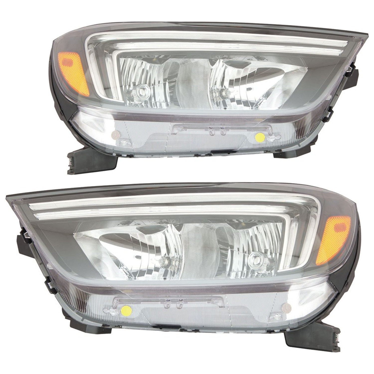 Headlight Set For 17-22 Buick Encore; CAPA Certified