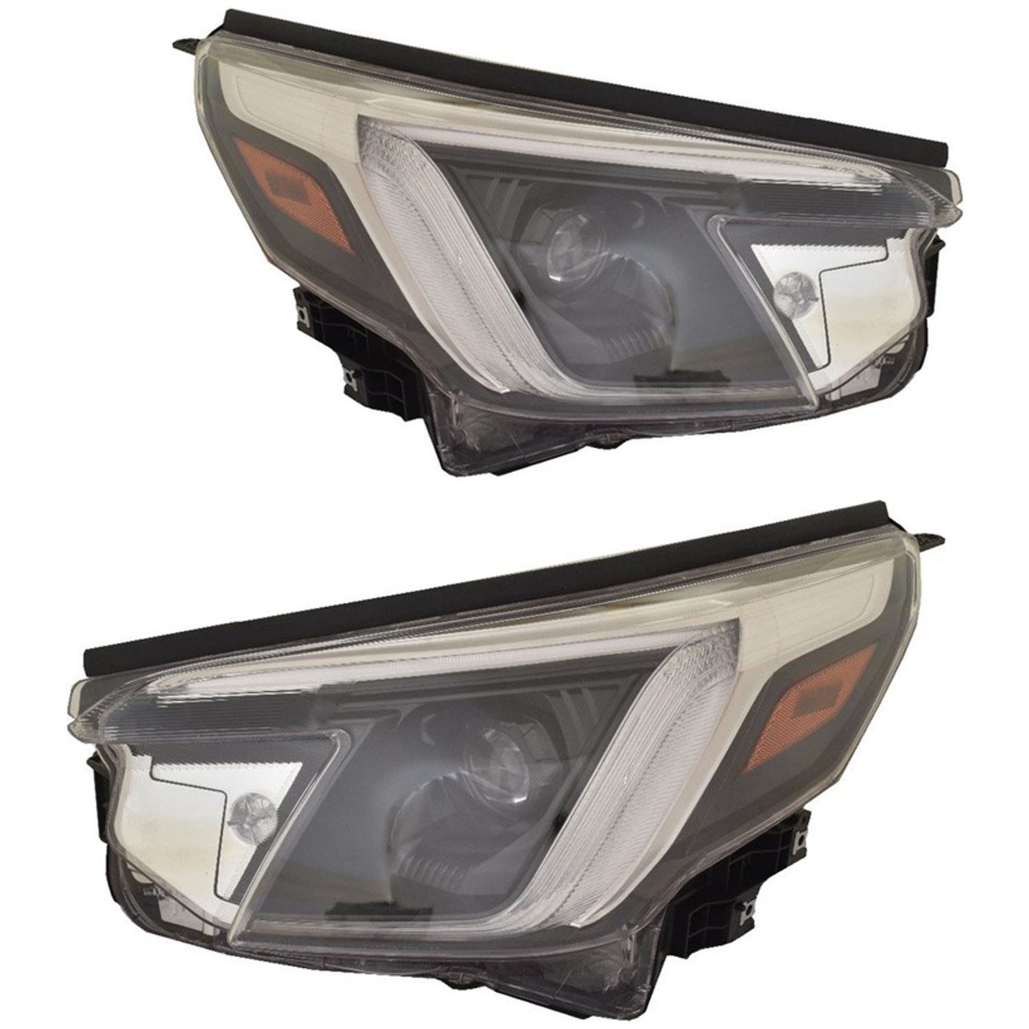 Headlight Set For 22-24 Subaru Forester; CAPA Certified