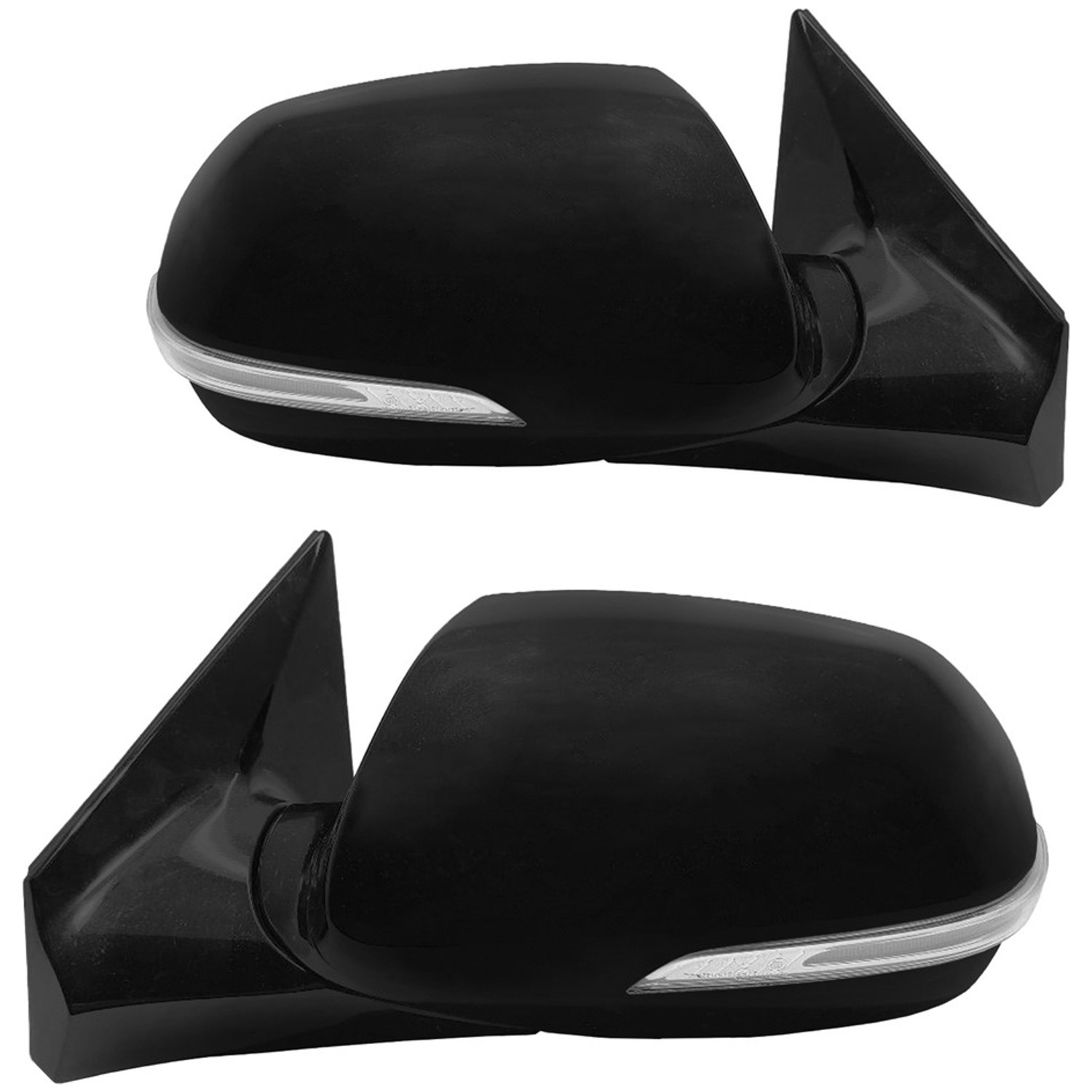 Mirror Set For 13-16 Hyundai Santa Fe, 13-16 Hyundai Santa Fe XL