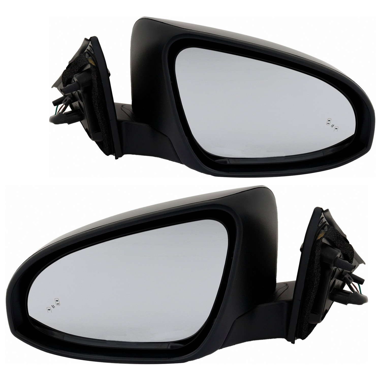 Power Door Mirror Set For 13-14 Toyota Camry