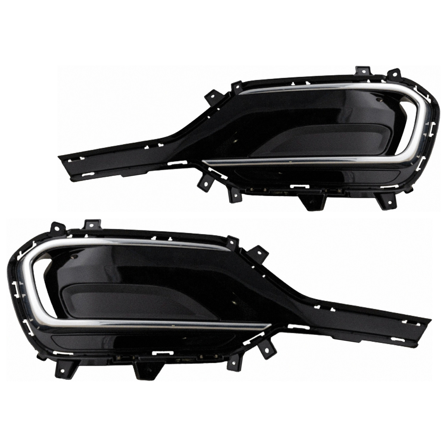 Bumper Cover Set For 17-18 Hyundai Santa Fe Sport; CAPA Certified