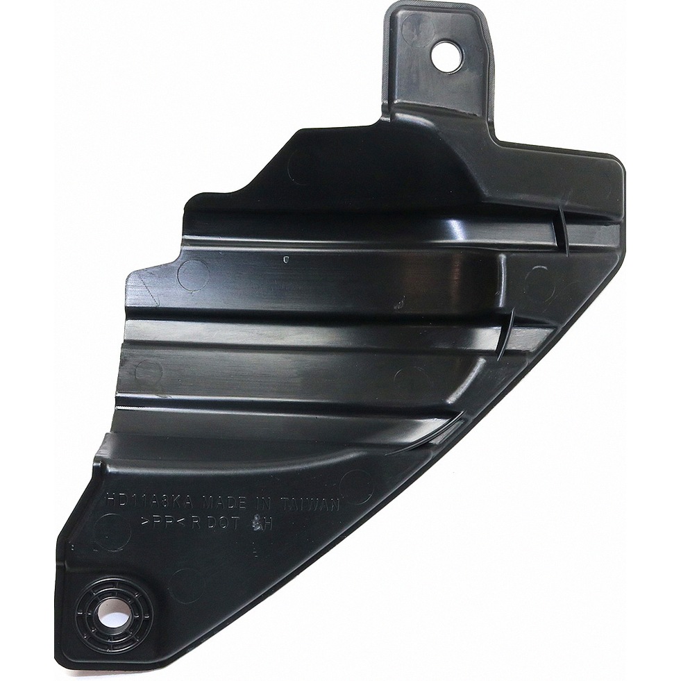 Right Passenger Side Bumper For 16-21 Honda Civic; CAPA Certified