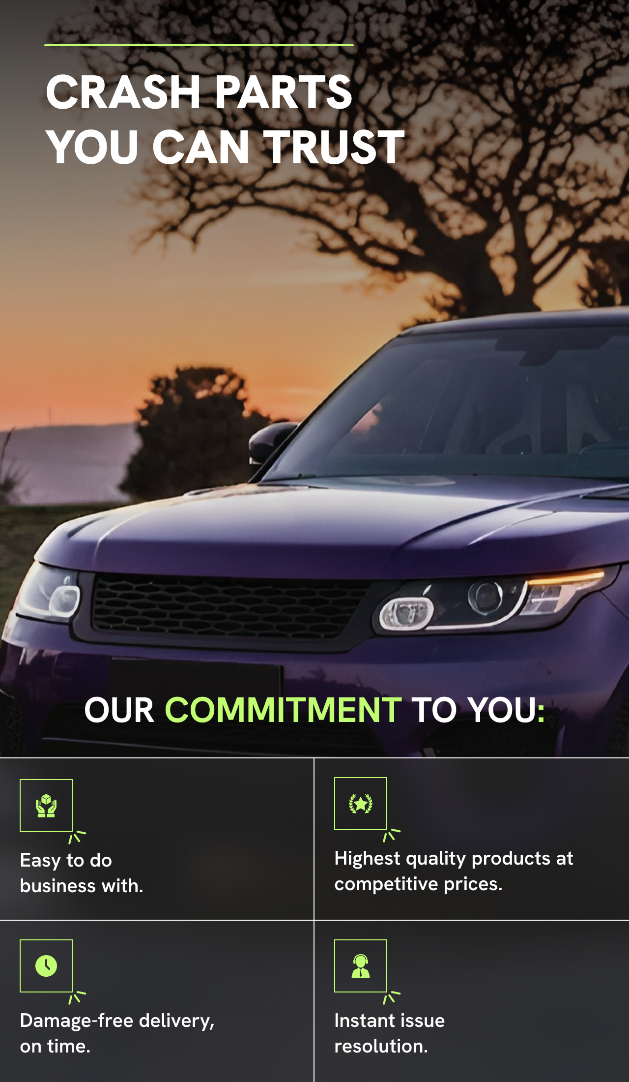 Crash Parts | You can TRUST